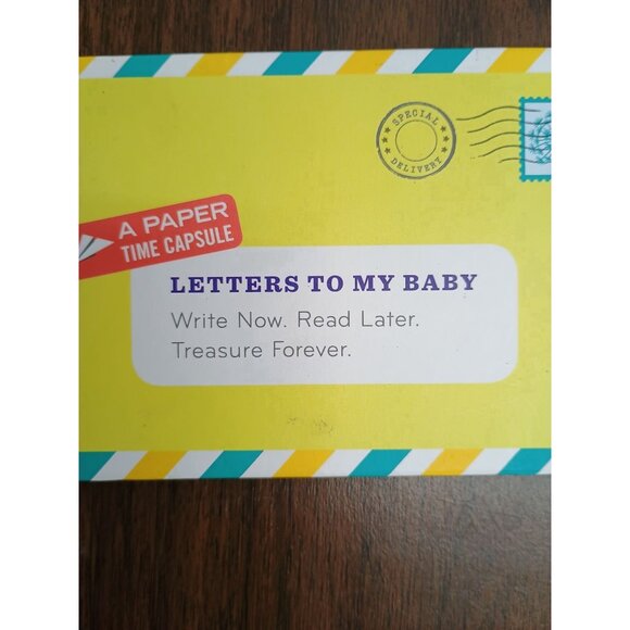Letters To My Baby: A Paper Time Capsule For Parents Keepsake Journal Book - Picture 3 of 7